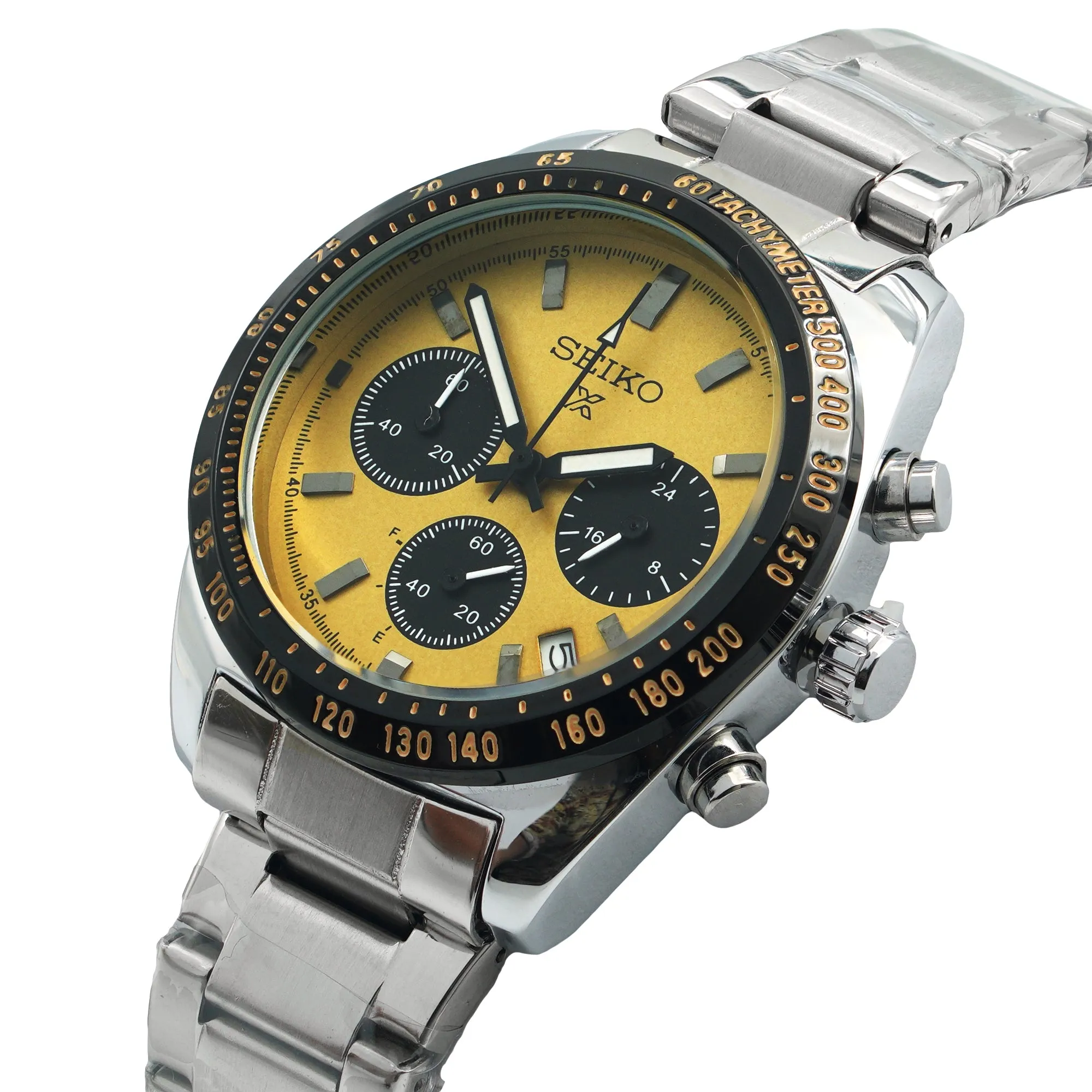 Stylish SEIKO Chronograph Quartz Watch | SKO Watch 11 B