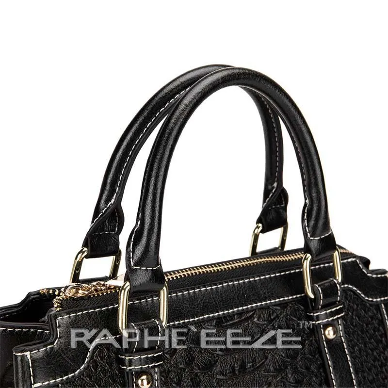 Stylish Tote Bag for Woman - Small Black Handbag