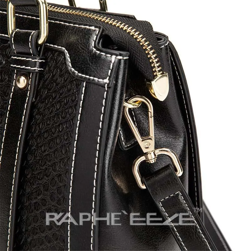 Stylish Tote Bag for Woman - Small Black Handbag