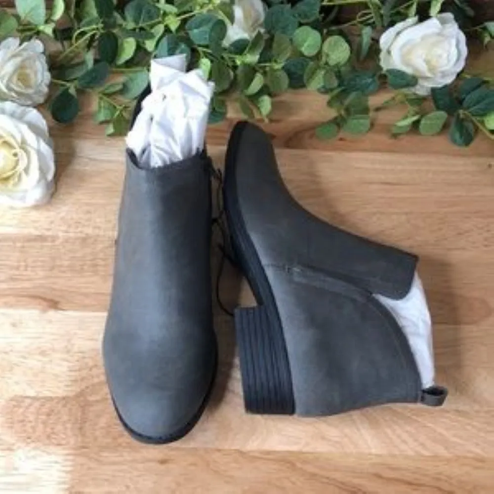 Sun   Stone Cadee Ankle Booties Grey 8