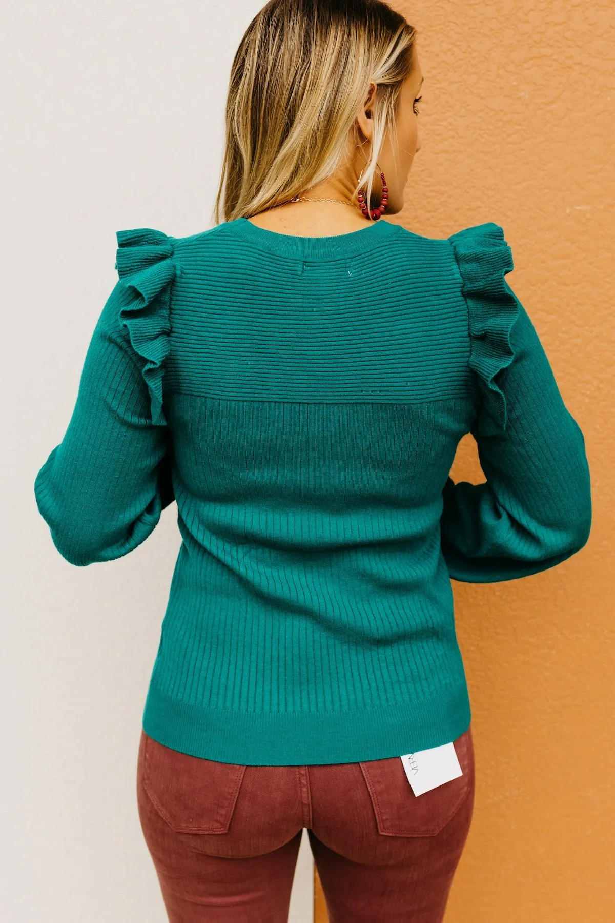 The Baxter Ribbed Crew Neck Sweater
