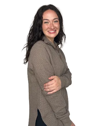 The Minley Knit Pullover || Chocolate Milk