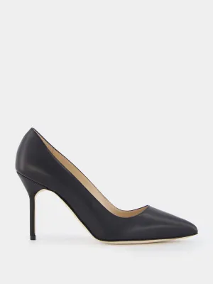 Tora 90mm Leather Pumps