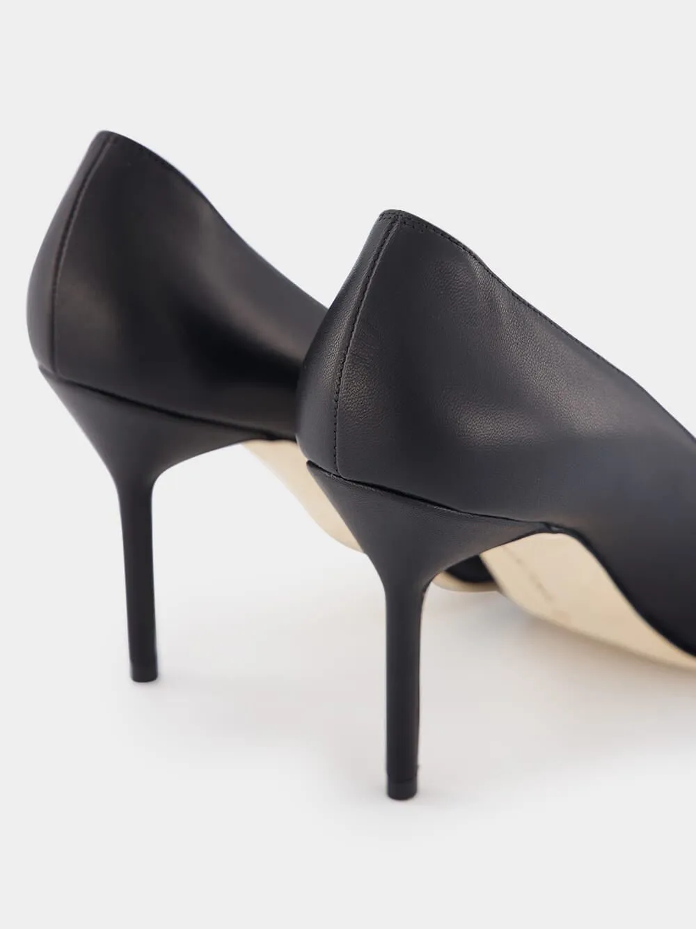 Tora 90mm Leather Pumps