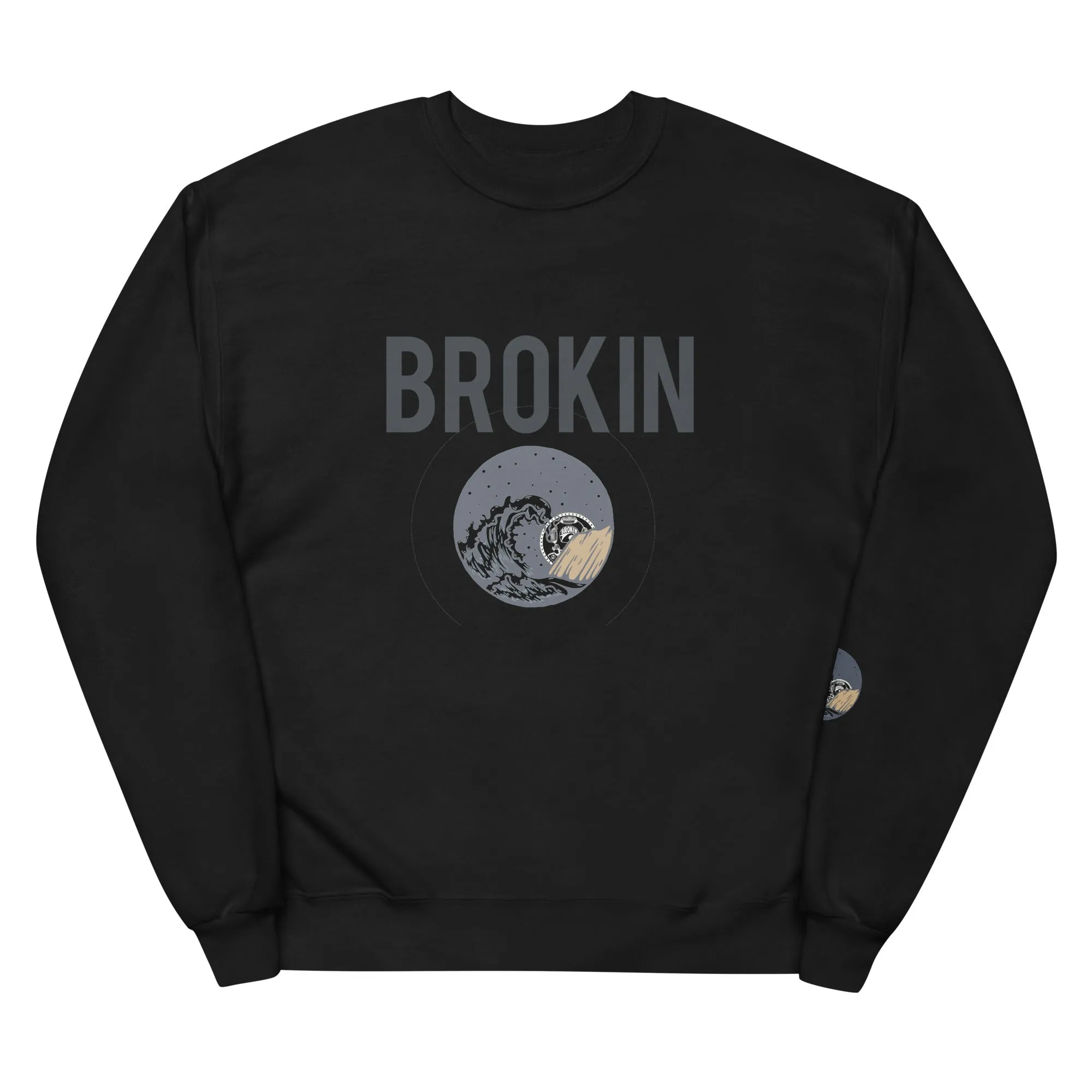 UNDER THE MOON fleece sweatshirt