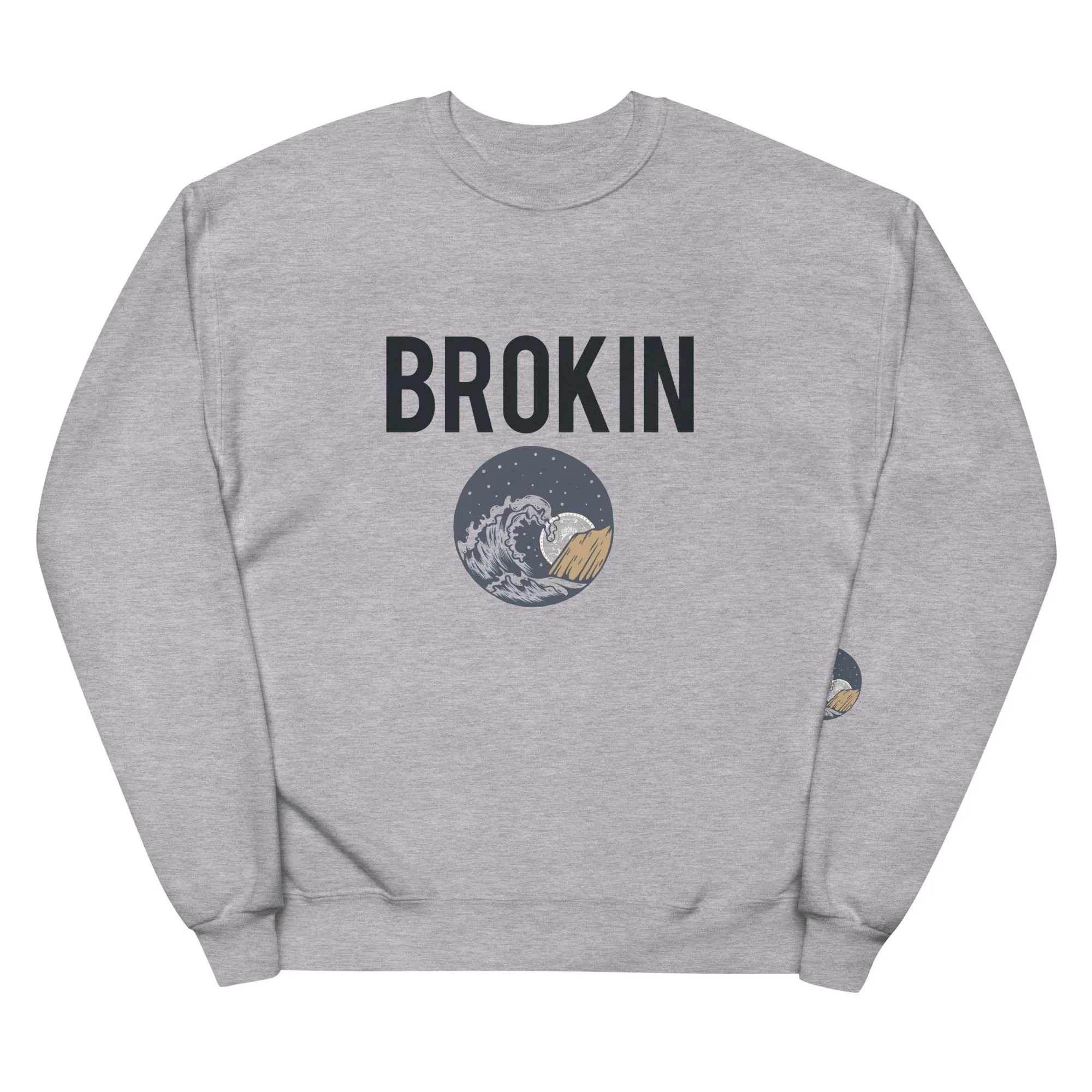 UNDER THE MOON fleece sweatshirt