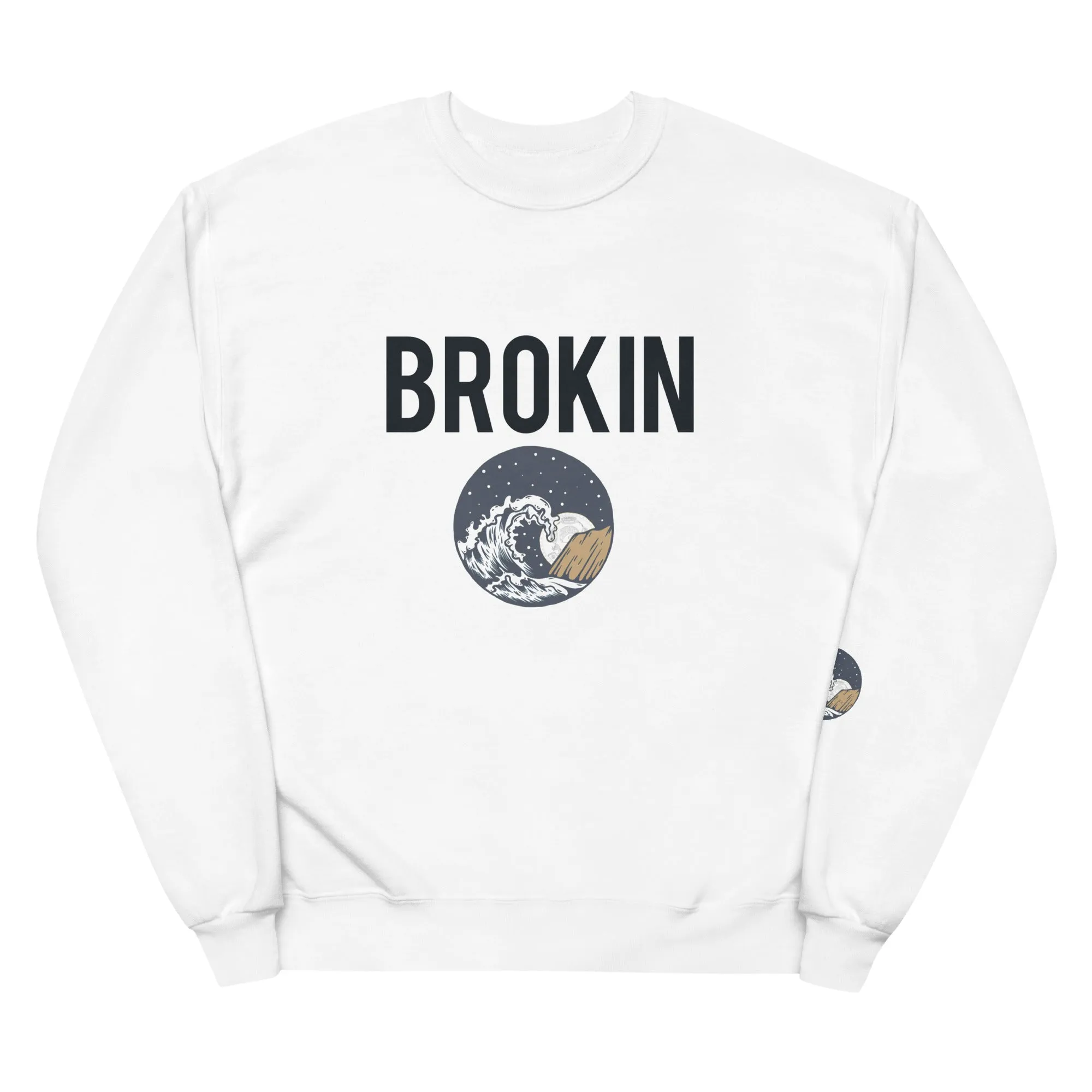 UNDER THE MOON fleece sweatshirt