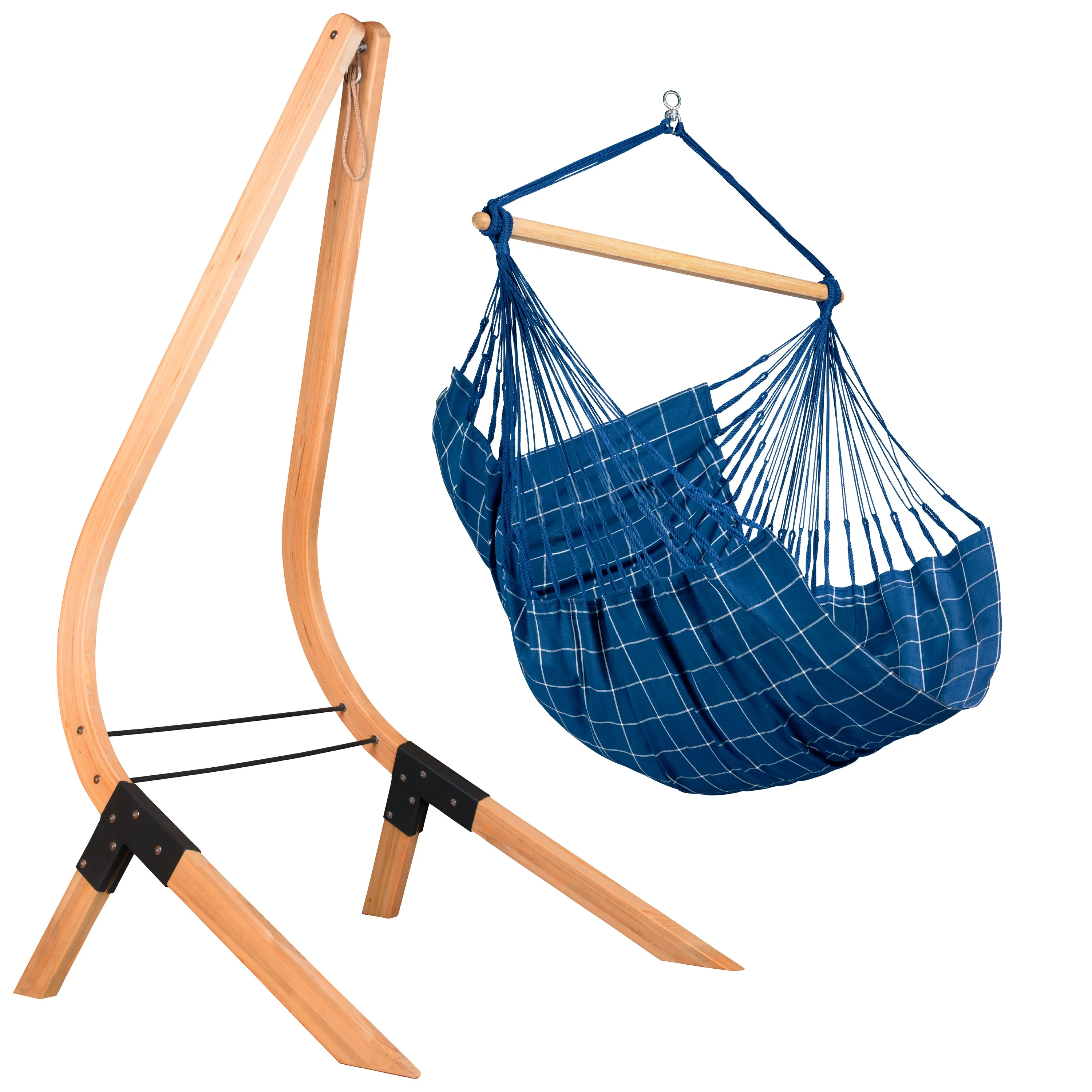 Vela Caramel - FSC Certified Spruce Stand for Basic Hammock Chairs