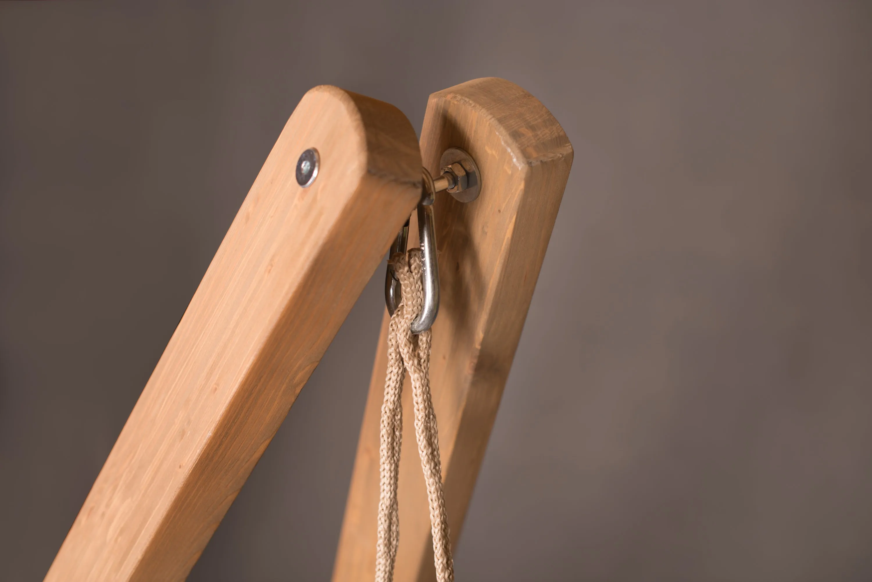 Vela Caramel - FSC Certified Spruce Stand for Basic Hammock Chairs