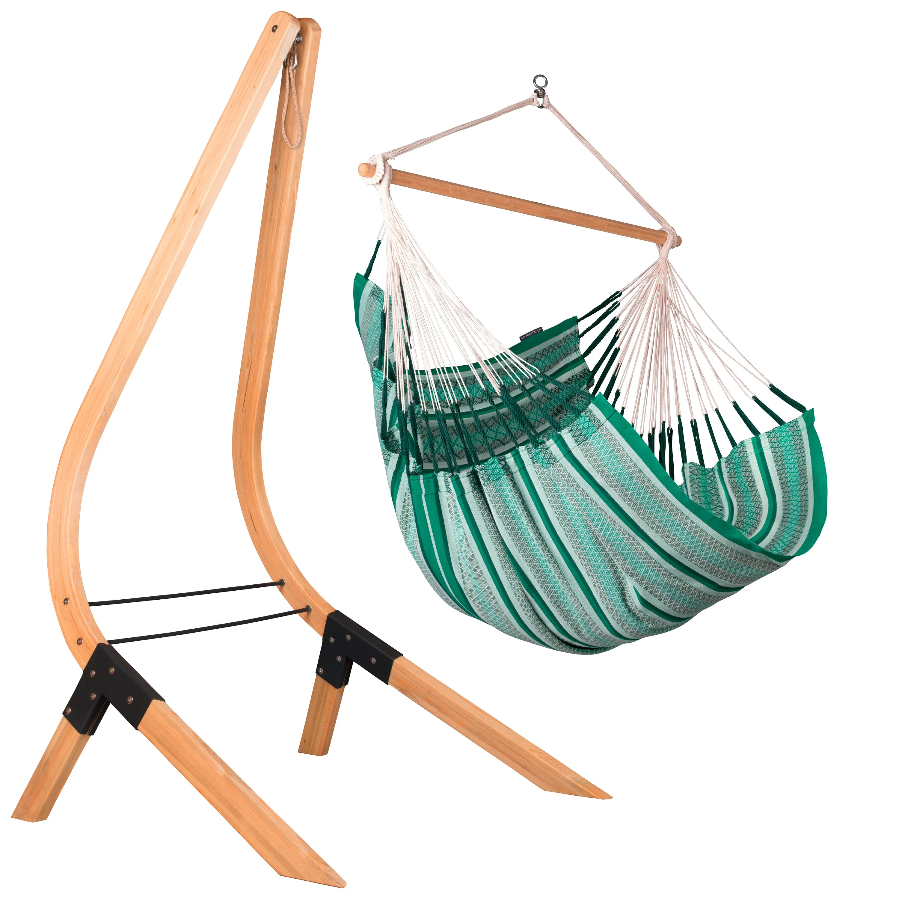 Vela Caramel - FSC Certified Spruce Stand for Basic Hammock Chairs