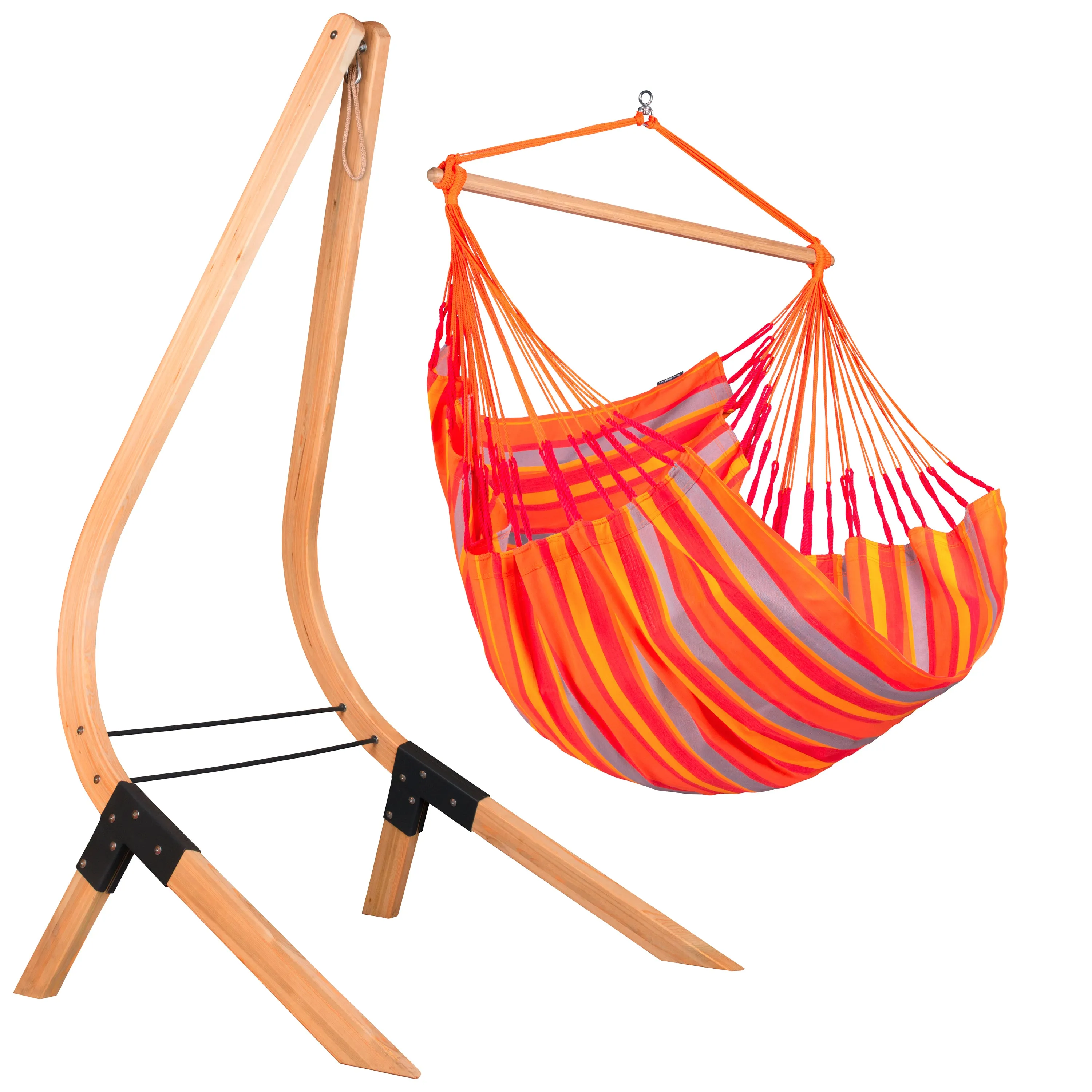 Vela Caramel - FSC Certified Spruce Stand for Basic Hammock Chairs
