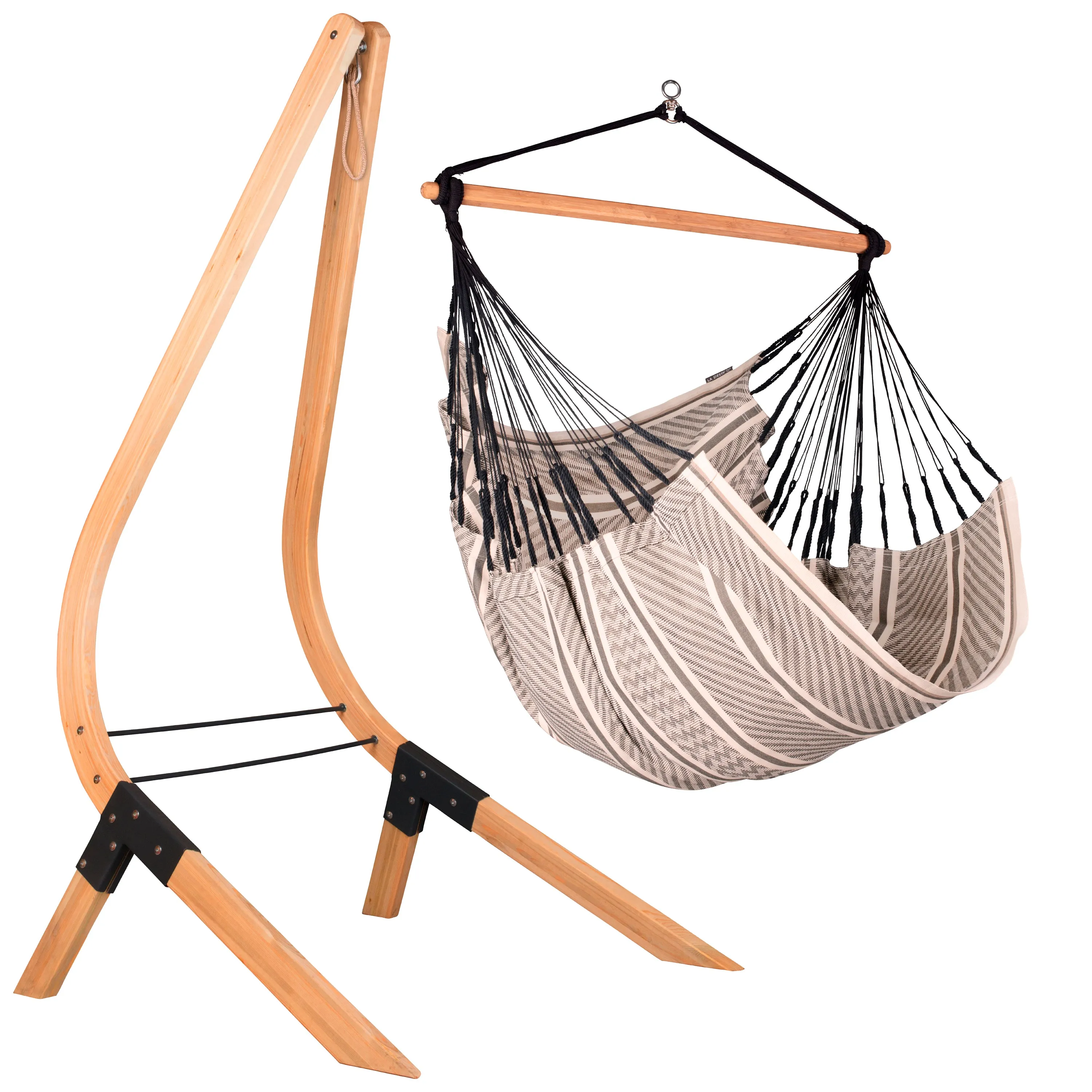 Vela Caramel - FSC Certified Spruce Stand for Basic Hammock Chairs