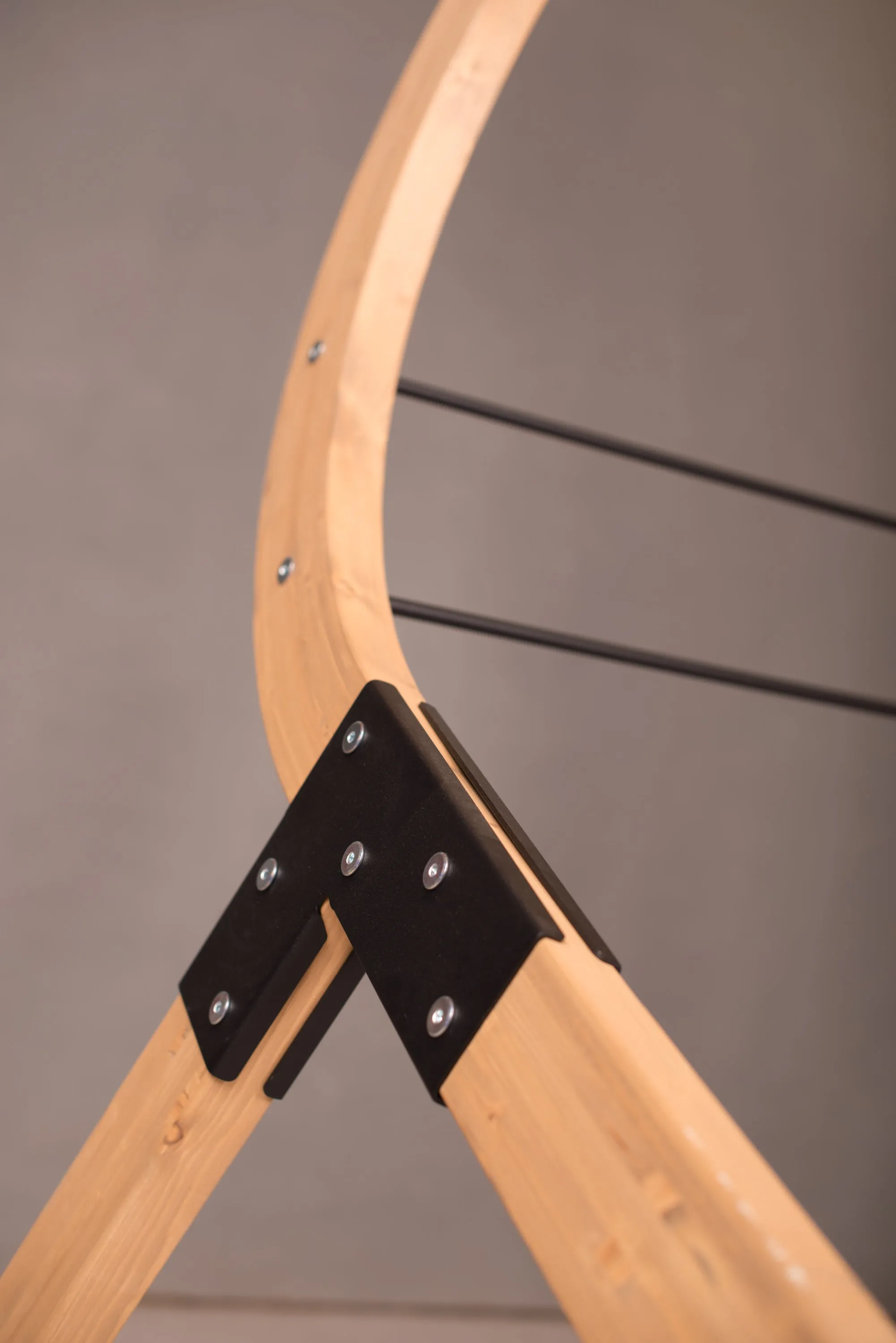 Vela Caramel - FSC Certified Spruce Stand for Basic Hammock Chairs