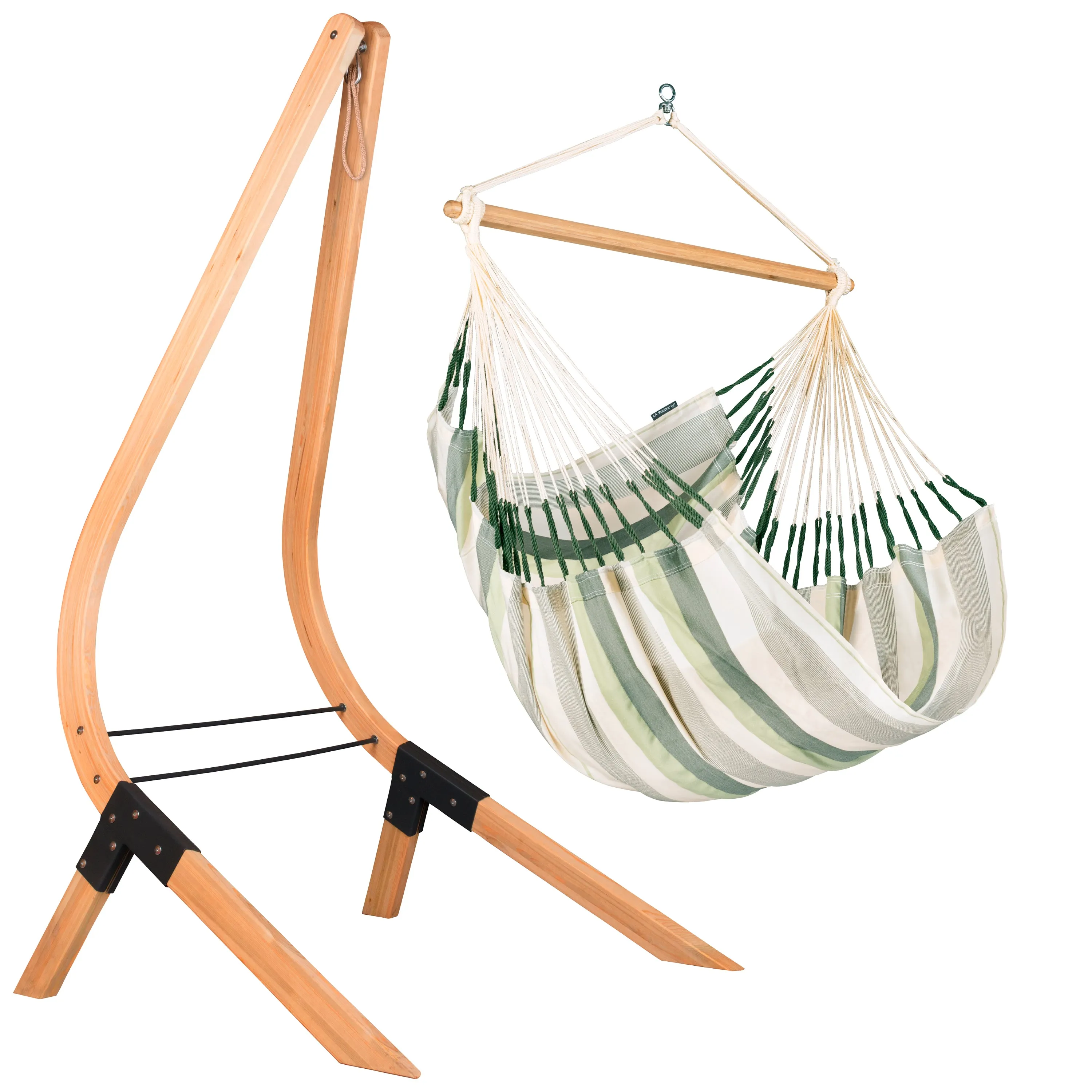 Vela Caramel - FSC Certified Spruce Stand for Basic Hammock Chairs