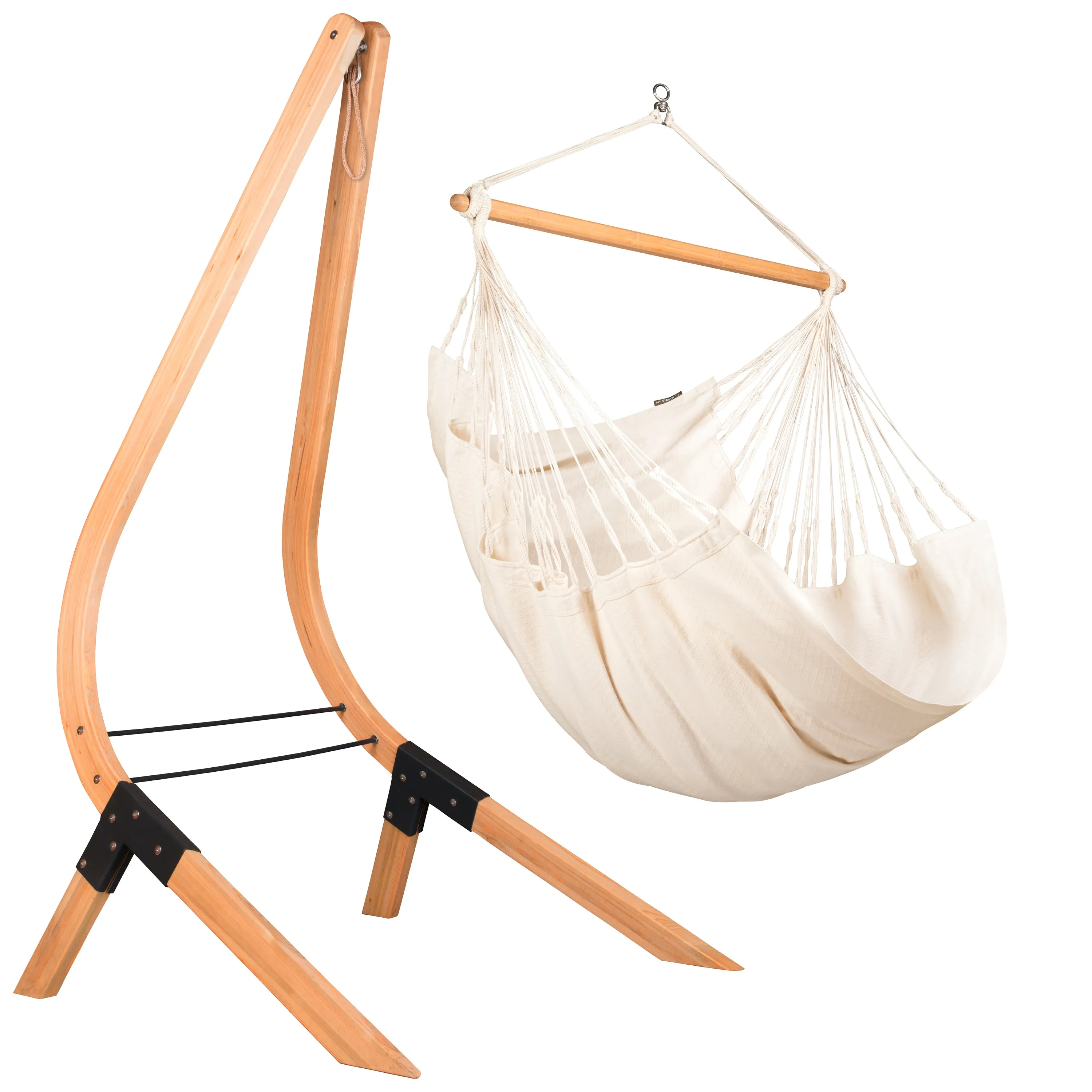 Vela Caramel - FSC Certified Spruce Stand for Basic Hammock Chairs