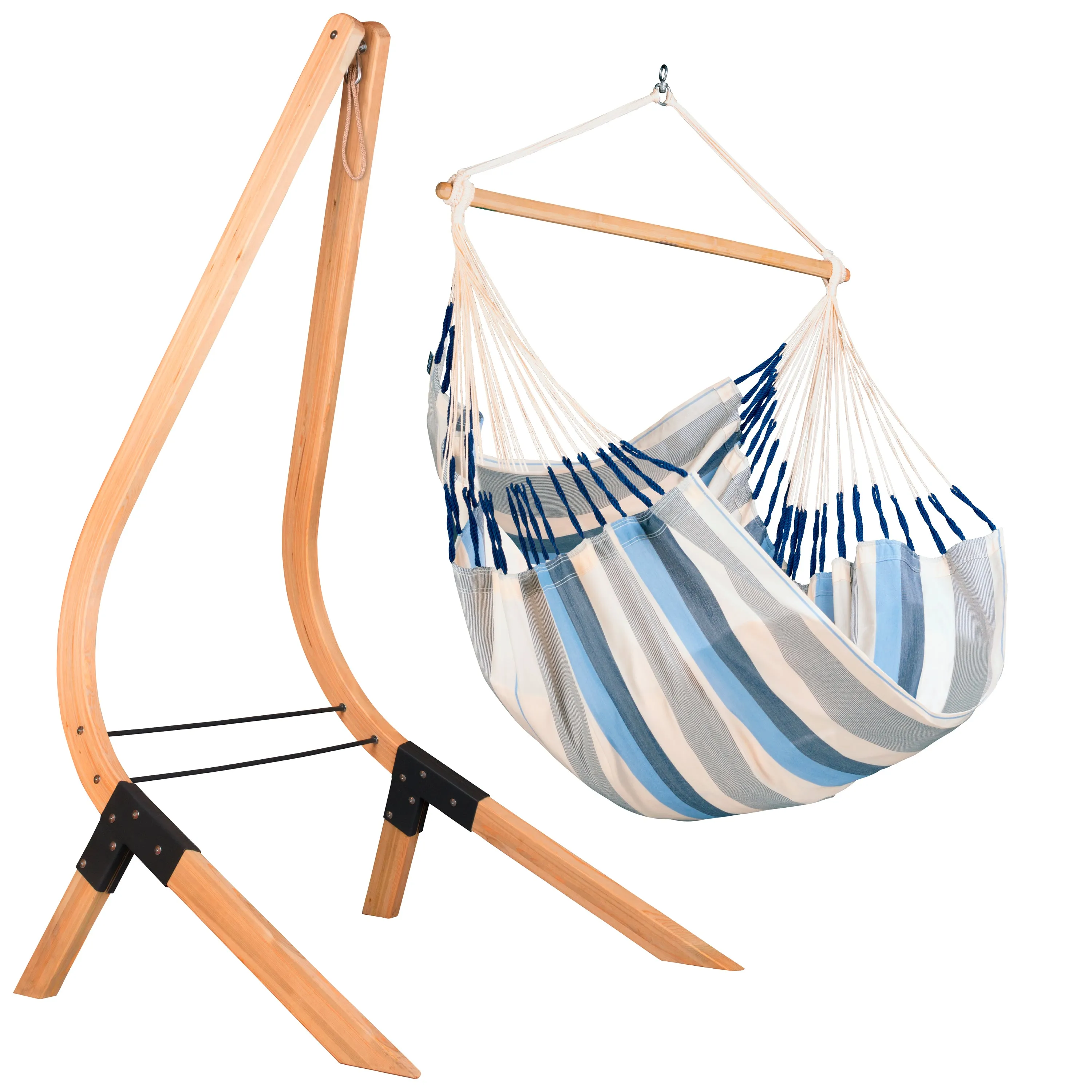 Vela Caramel - FSC Certified Spruce Stand for Basic Hammock Chairs