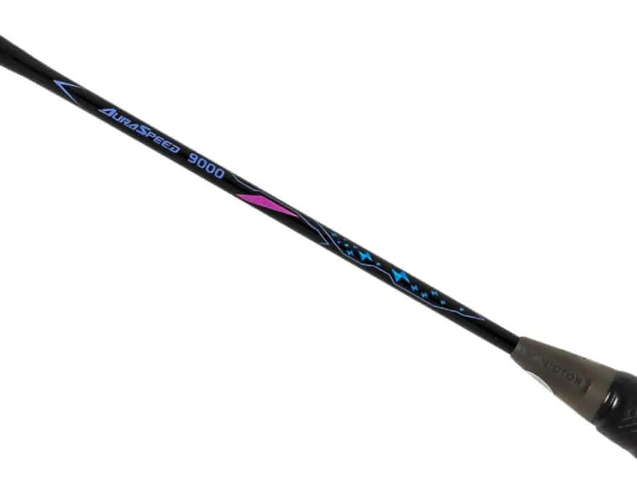 Victor Auraspeed 9000 C Badminton Racket (Frame Only) - Black