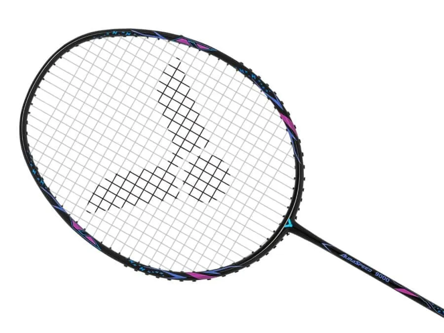 Victor Auraspeed 9000 C Badminton Racket (Frame Only) - Black