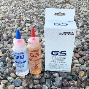 West System G/5 Five-minute Adhesive (8 oz)