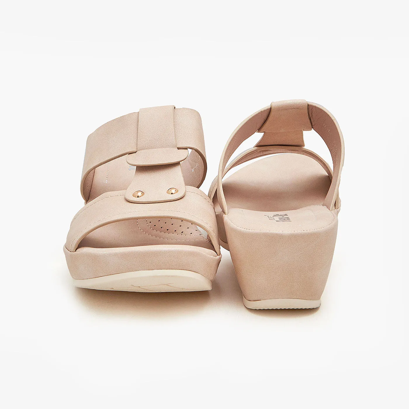 Womens Platform Slippers