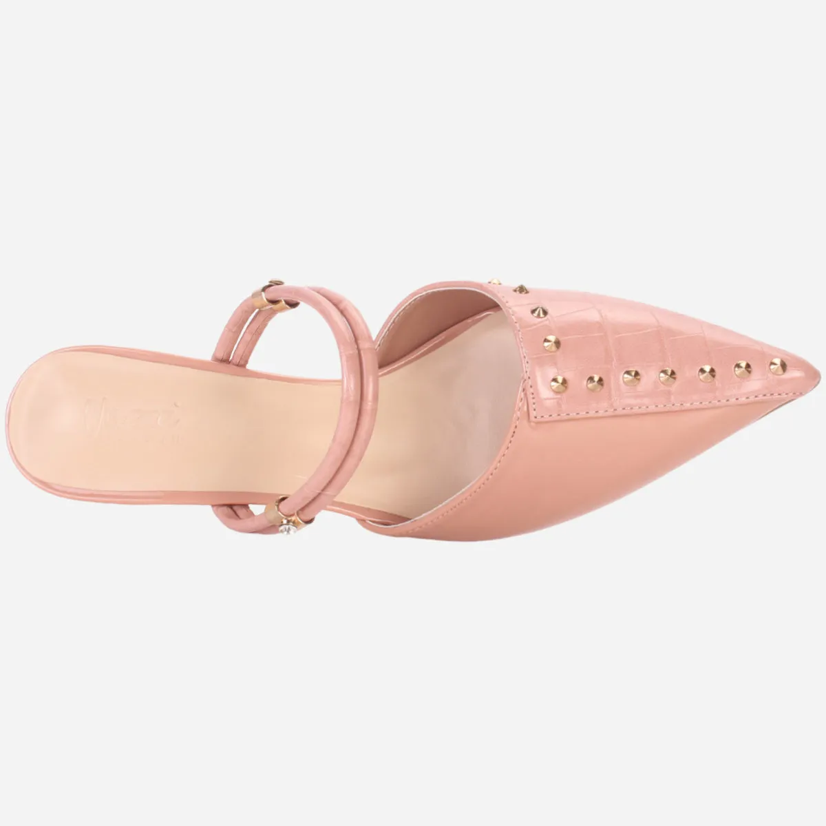 Women's "WAVERLY" Stud Detailing Evening Sandals