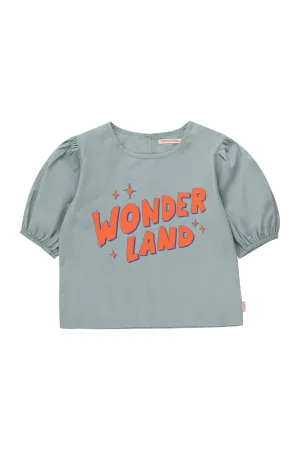 Wonderland Blouse, Warm Grey