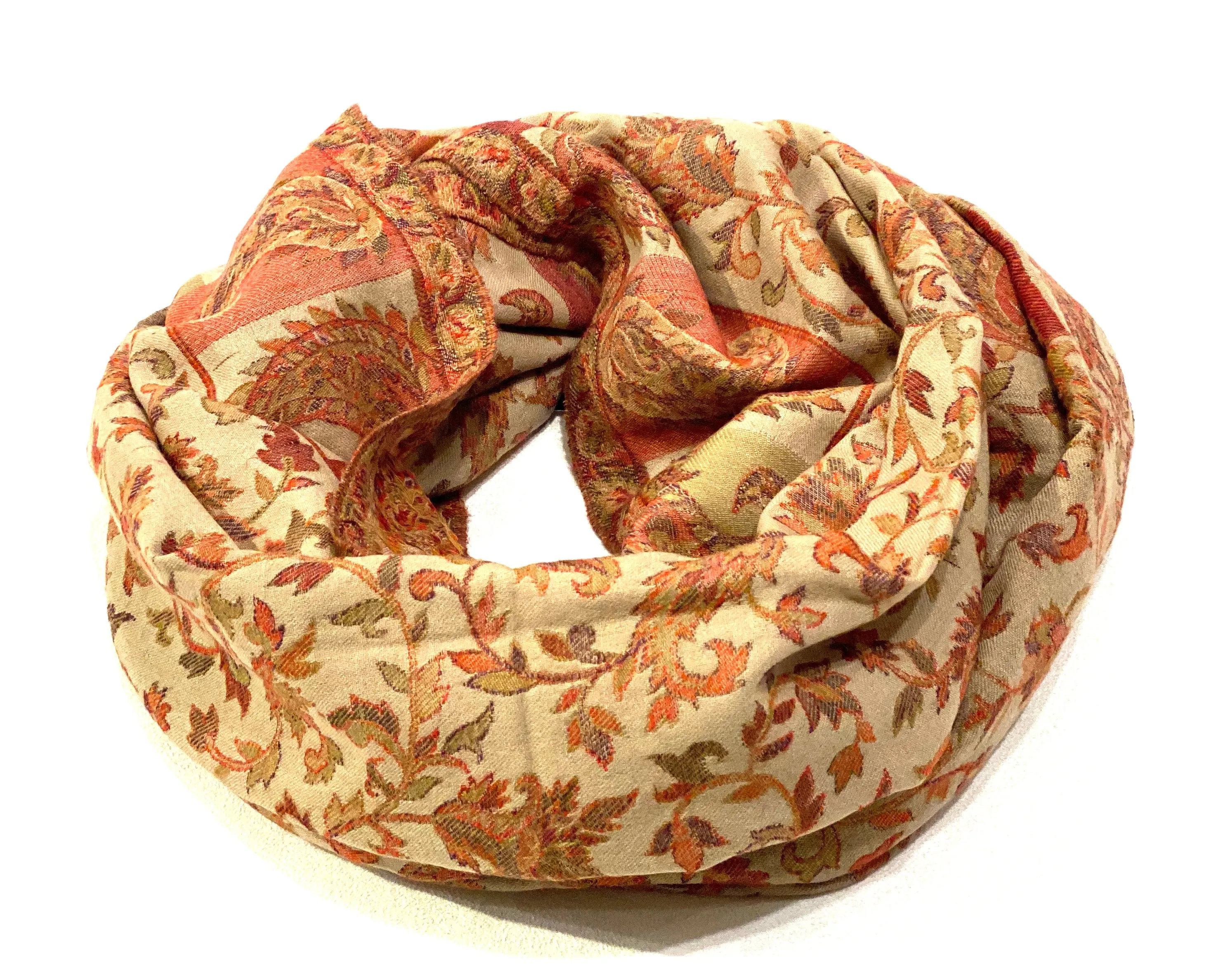 WOVEN CASHMERE SHAWL
