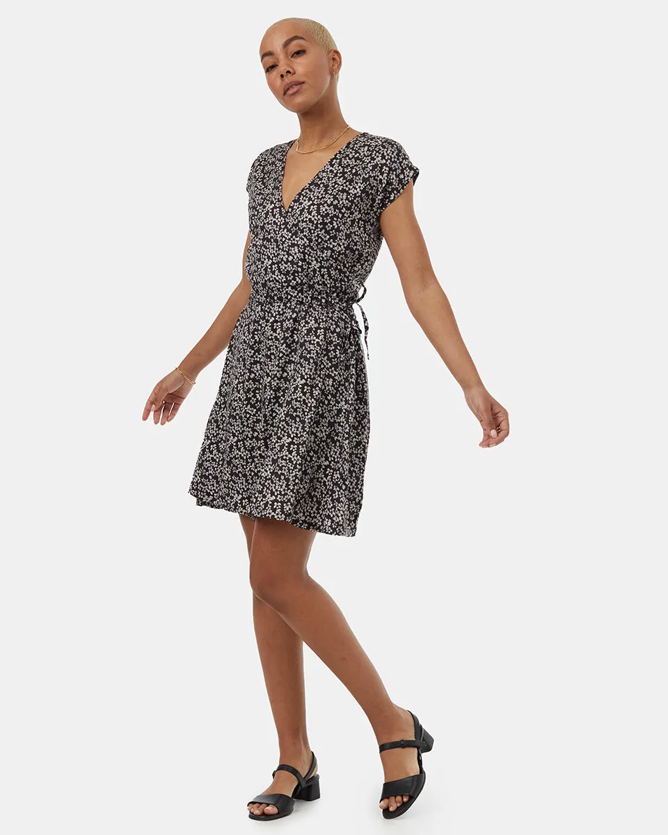 Woven Wrap Dress
