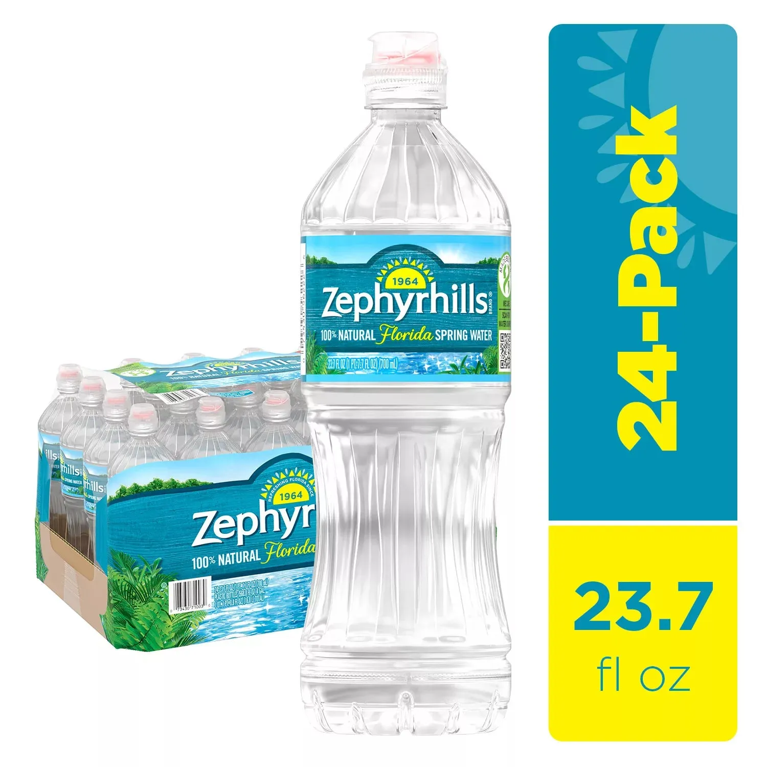 Zephyrhills Natural Spring Water 24s 700ml