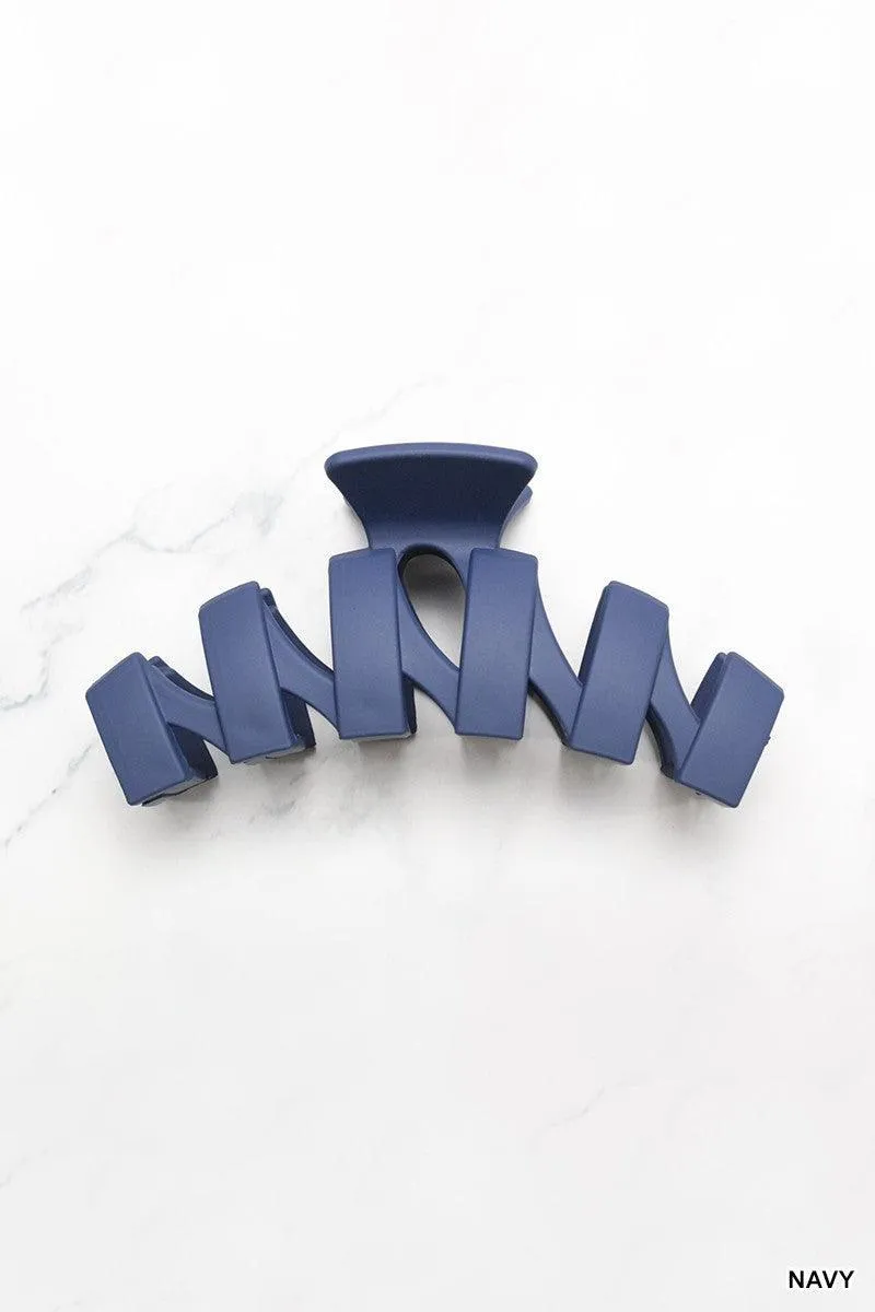 ZigZag Hair Claw Clip