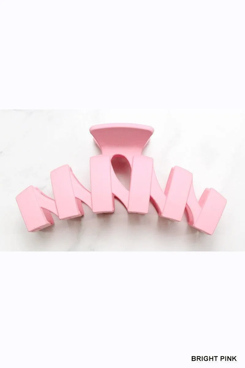 ZigZag Hair Claw Clip