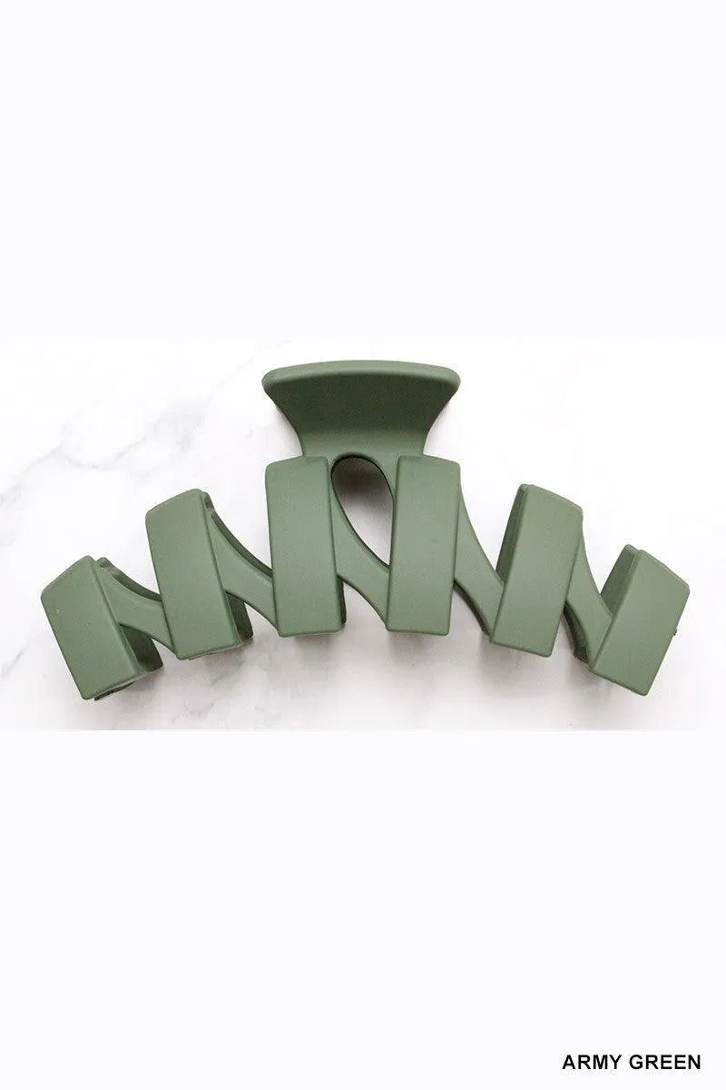 ZigZag Hair Claw Clip